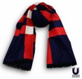 英倫風高質感格仔圍巾 - 紅白藍色