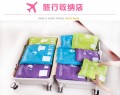 多用途防水尼龍旅行收納袋-3個/套,藍,綠,紫,共3色可選