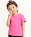 child排汗短T★原色  (春漾桃紅) 