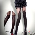 日系精緻造型褲襪★假大腿褲襪-經典玫瑰