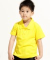 child排汗短polo★原色  (陽光黃)